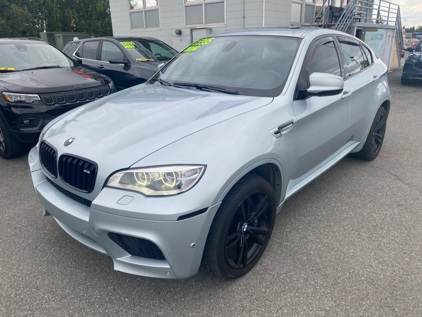 2014 SILVER BMW X6 M (5YMGZ0C53E0) with an 4.4L engine, Automatic transmission, located at 929 East 8th Ave, Anchorage, AK, 99501, (907) 274-2277, 61.214783, -149.866074 - Photo#0