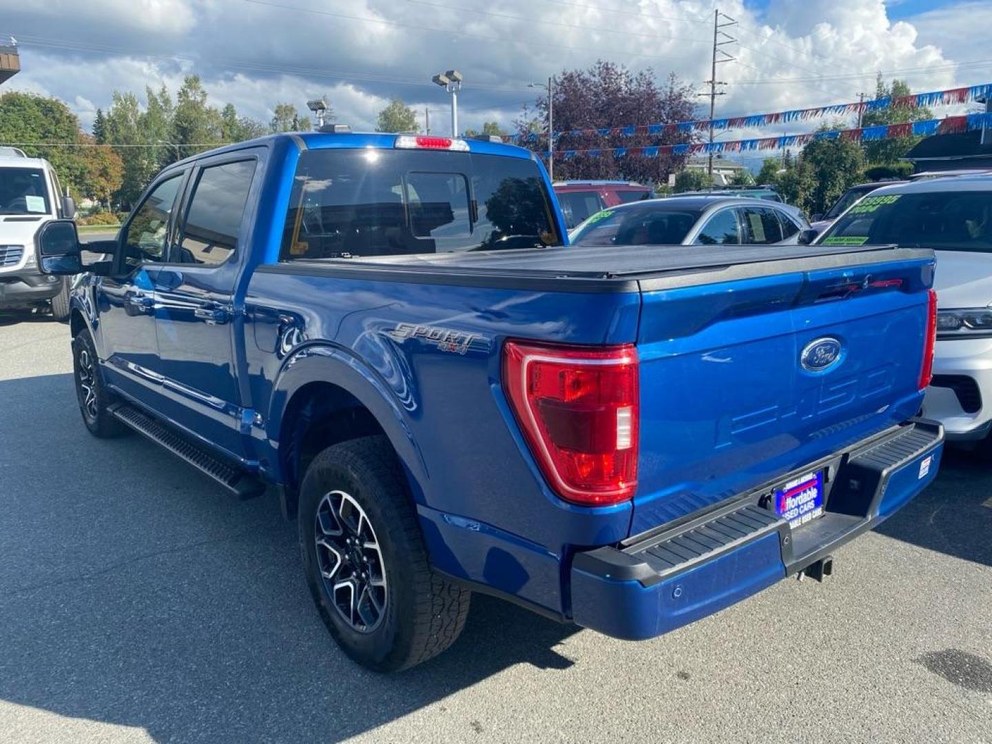 2023 BLUE FORD F150 SUPERCREW (1FTFW1E52PK) with an 5.0L engine, Automatic transmission, located at 929 East 8th Ave, Anchorage, AK, 99501, (907) 274-2277, 61.214783, -149.866074 - Photo#2