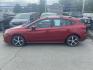 2019 RED SUBARU IMPREZA PREMIUM (4S3GTAD66K3) with an 2.0L engine, Continuously Variable transmission, located at 929 East 8th Ave, Anchorage, AK, 99501, (907) 274-2277, 61.214783, -149.866074 - Photo#1