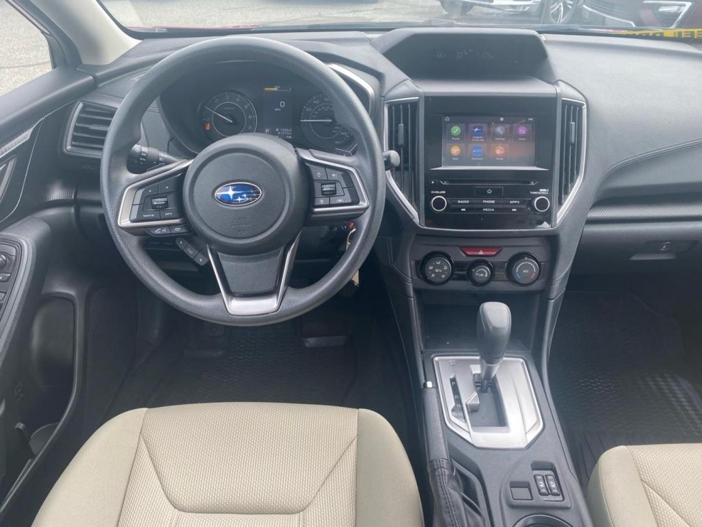 2019 RED SUBARU IMPREZA PREMIUM (4S3GTAD66K3) with an 2.0L engine, Continuously Variable transmission, located at 929 East 8th Ave, Anchorage, AK, 99501, (907) 274-2277, 61.214783, -149.866074 - Photo#4