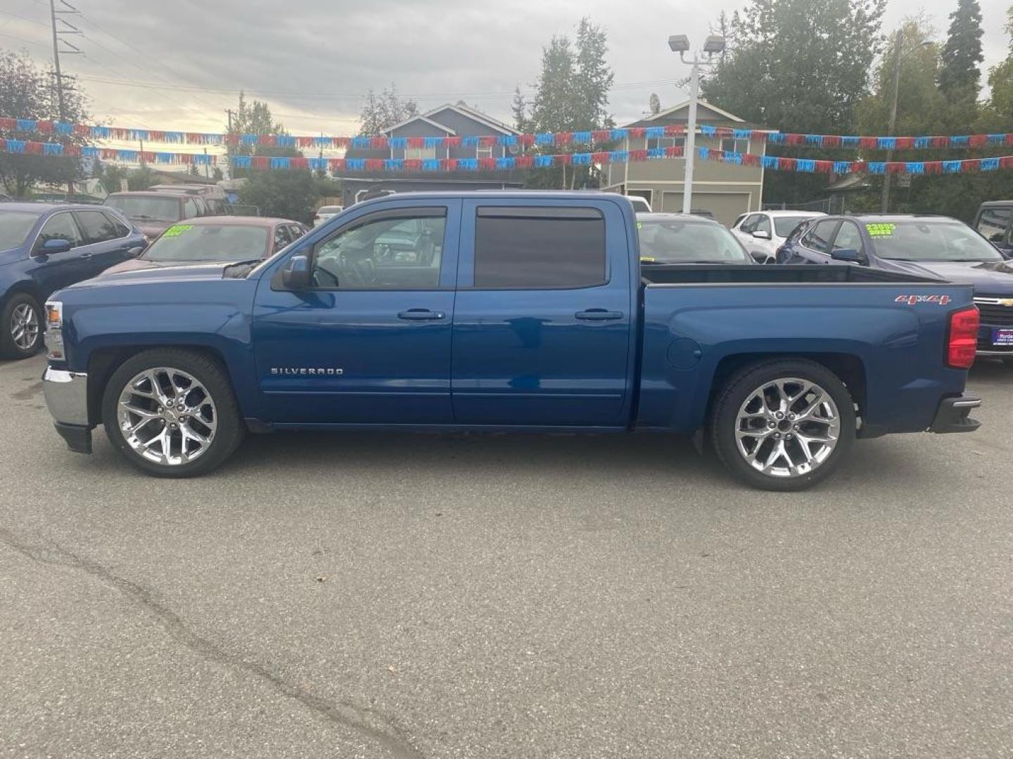 2016 BLUE CHEVROLET SILVERADO 1500 LT (3GCUKREC5GG) with an 5.3L engine, Automatic transmission, located at 929 East 8th Ave, Anchorage, AK, 99501, (907) 274-2277, 61.214783, -149.866074 - Photo#1