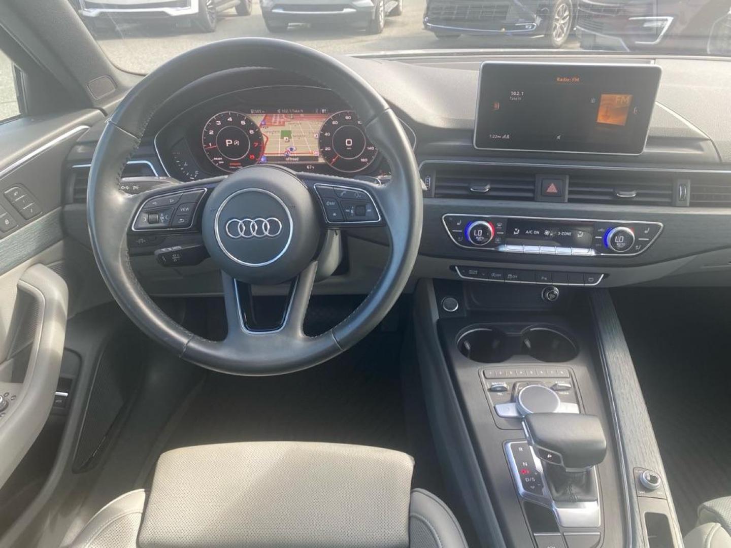 2018 WHITE AUDI A4 PREMIUM PLUS (WAUENAF40JA) with an 2.0L engine, Automatic transmission, located at 929 East 8th Ave, Anchorage, AK, 99501, (907) 274-2277, 61.214783, -149.866074 - Photo#4