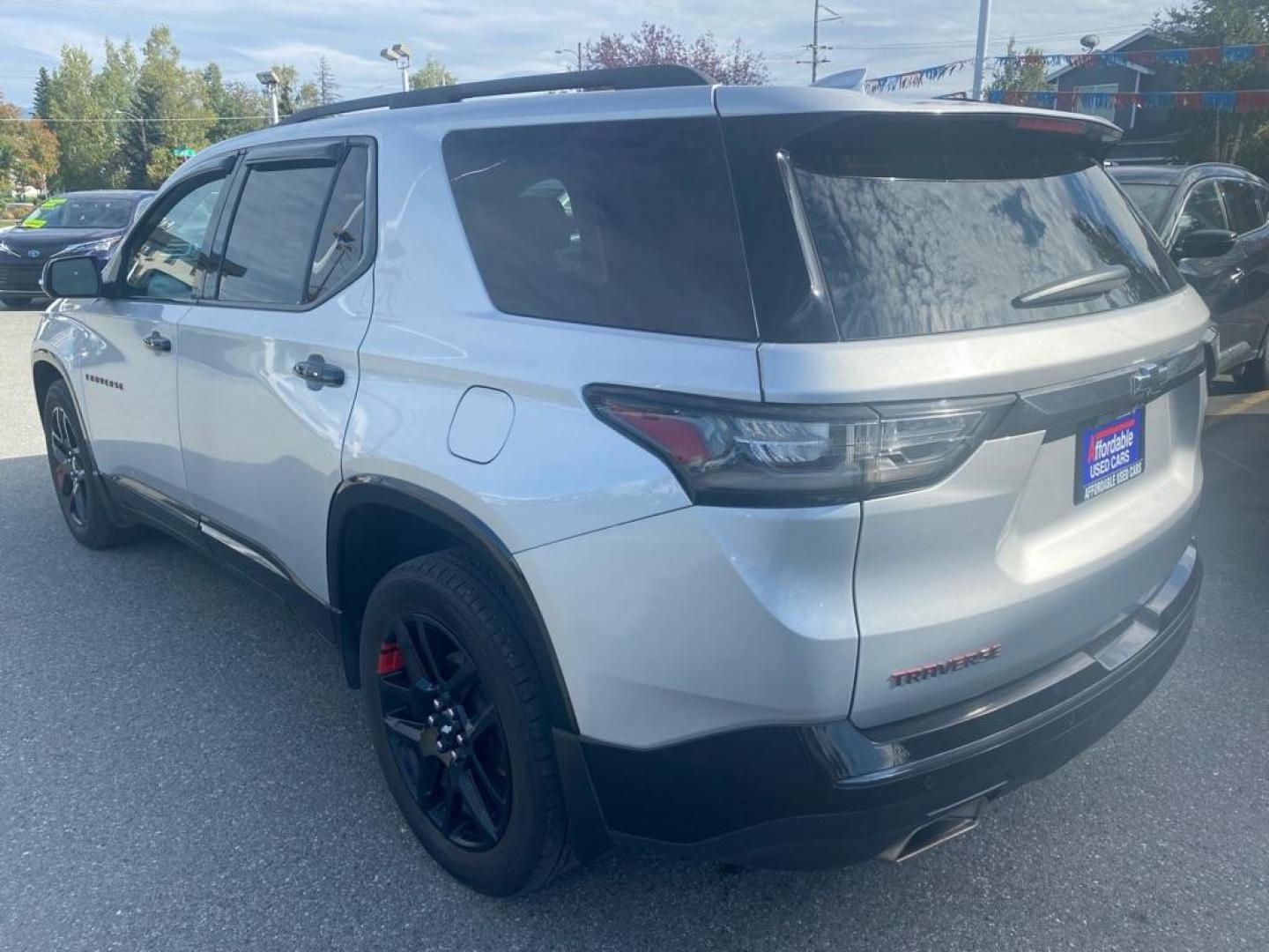 2021 SILVER CHEVROLET TRAVERSE PREMIER (1GNEVKKWXMJ) with an 3.6L engine, Automatic transmission, located at 929 East 8th Ave, Anchorage, AK, 99501, (907) 274-2277, 61.214783, -149.866074 - Photo#2