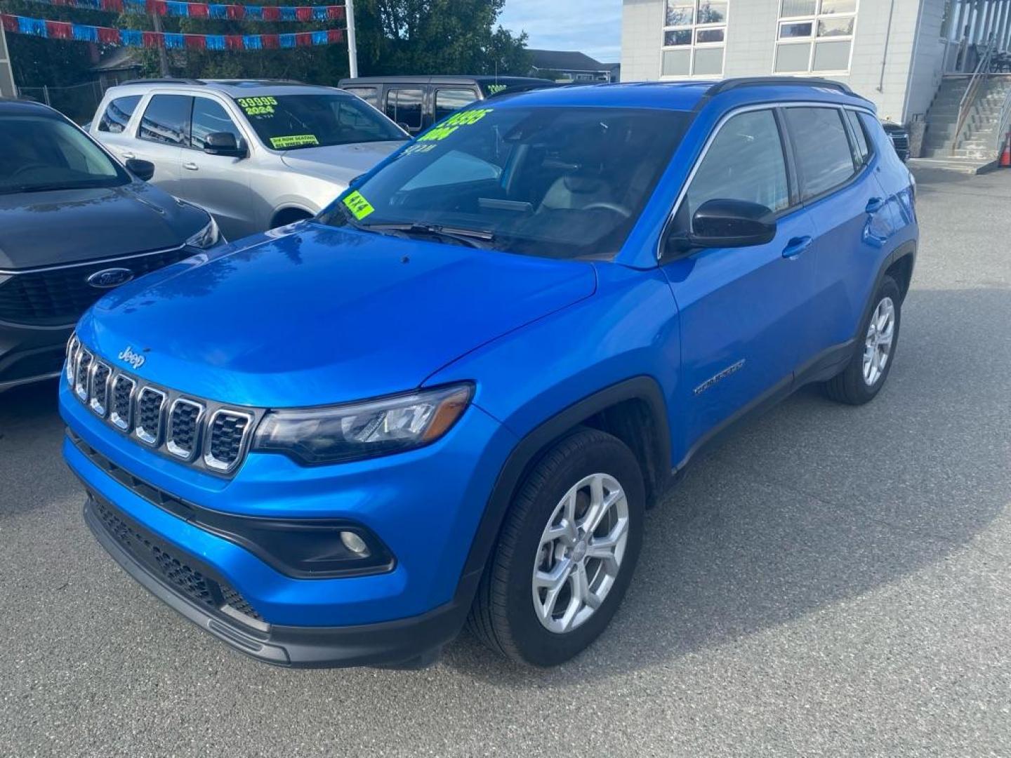 2024 BLUE JEEP COMPASS LATITUDE (3C4NJDBNXRT) with an 2.0L engine, Automatic transmission, located at 929 East 8th Ave, Anchorage, AK, 99501, (907) 274-2277, 61.214783, -149.866074 - Photo#0