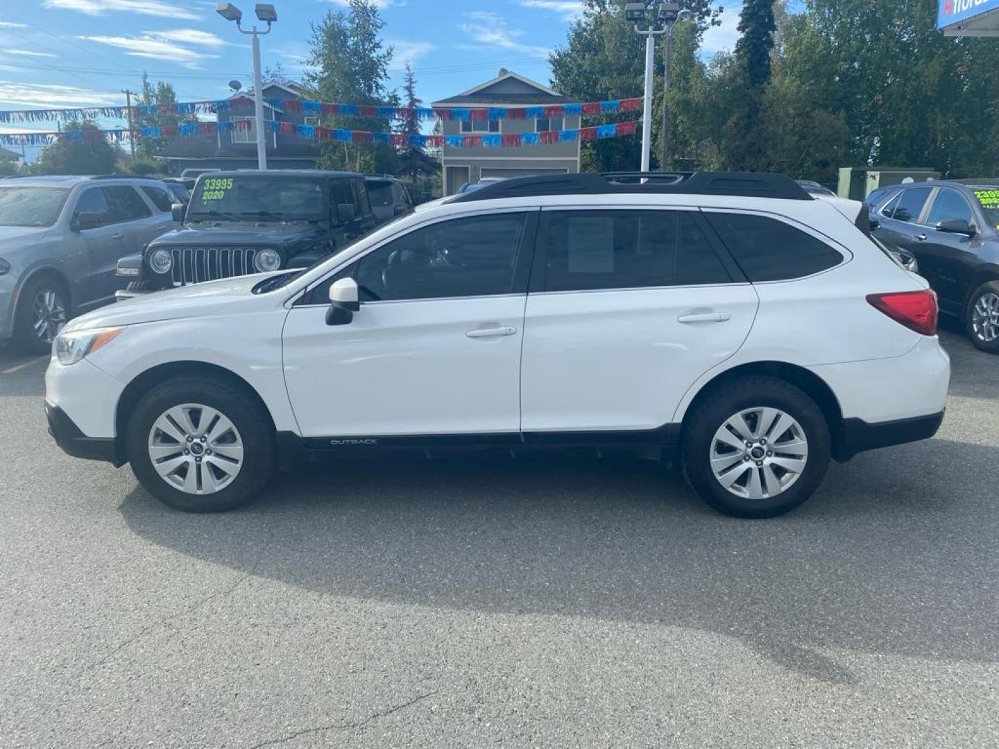 2017 WHITE SUBARU OUTBACK 2.5I PREMIUM (4S4BSACC6H3) with an 2.5L engine, Continuously Variable transmission, located at 929 East 8th Ave, Anchorage, AK, 99501, (907) 274-2277, 61.214783, -149.866074 - Photo#1