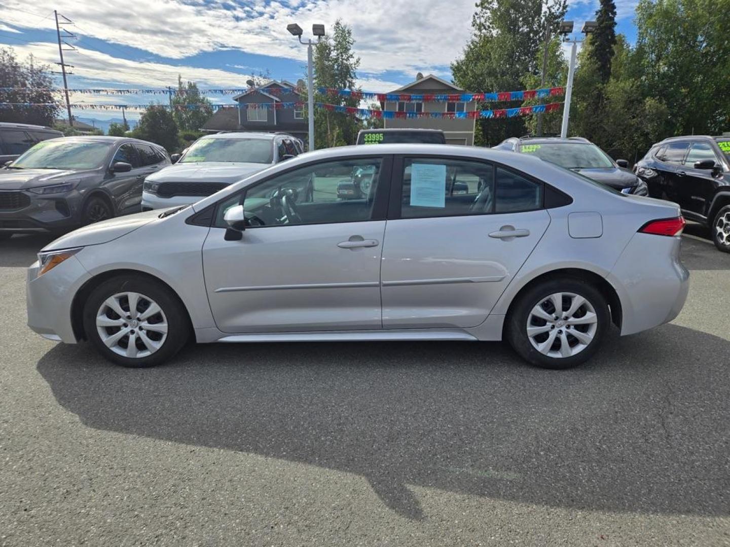 2023 SILVER TOYOTA COROLLA LE LE (5YFB4MDE1PP) with an 2.0L engine, Automatic transmission, located at 929 East 8th Ave, Anchorage, AK, 99501, (907) 274-2277, 61.214783, -149.866074 - Photo#6