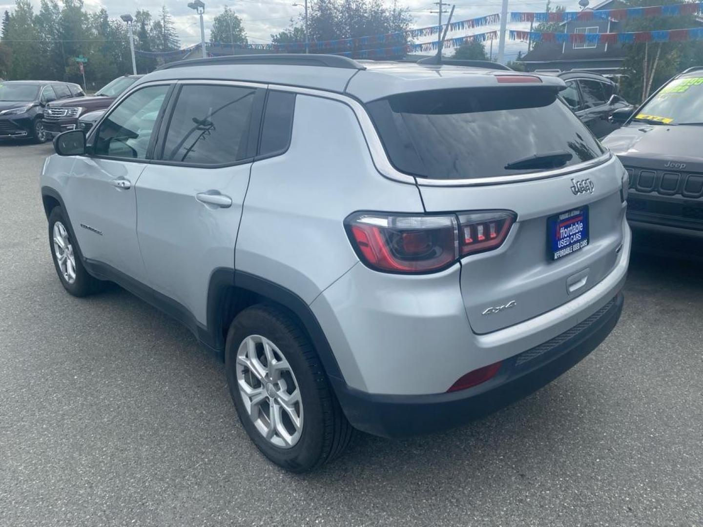 2024 SILVER JEEP COMPASS LATITUDE (3C4NJDBN1RT) with an 2.0L engine, Automatic transmission, located at 929 East 8th Ave, Anchorage, AK, 99501, (907) 274-2277, 61.214783, -149.866074 - Photo#2