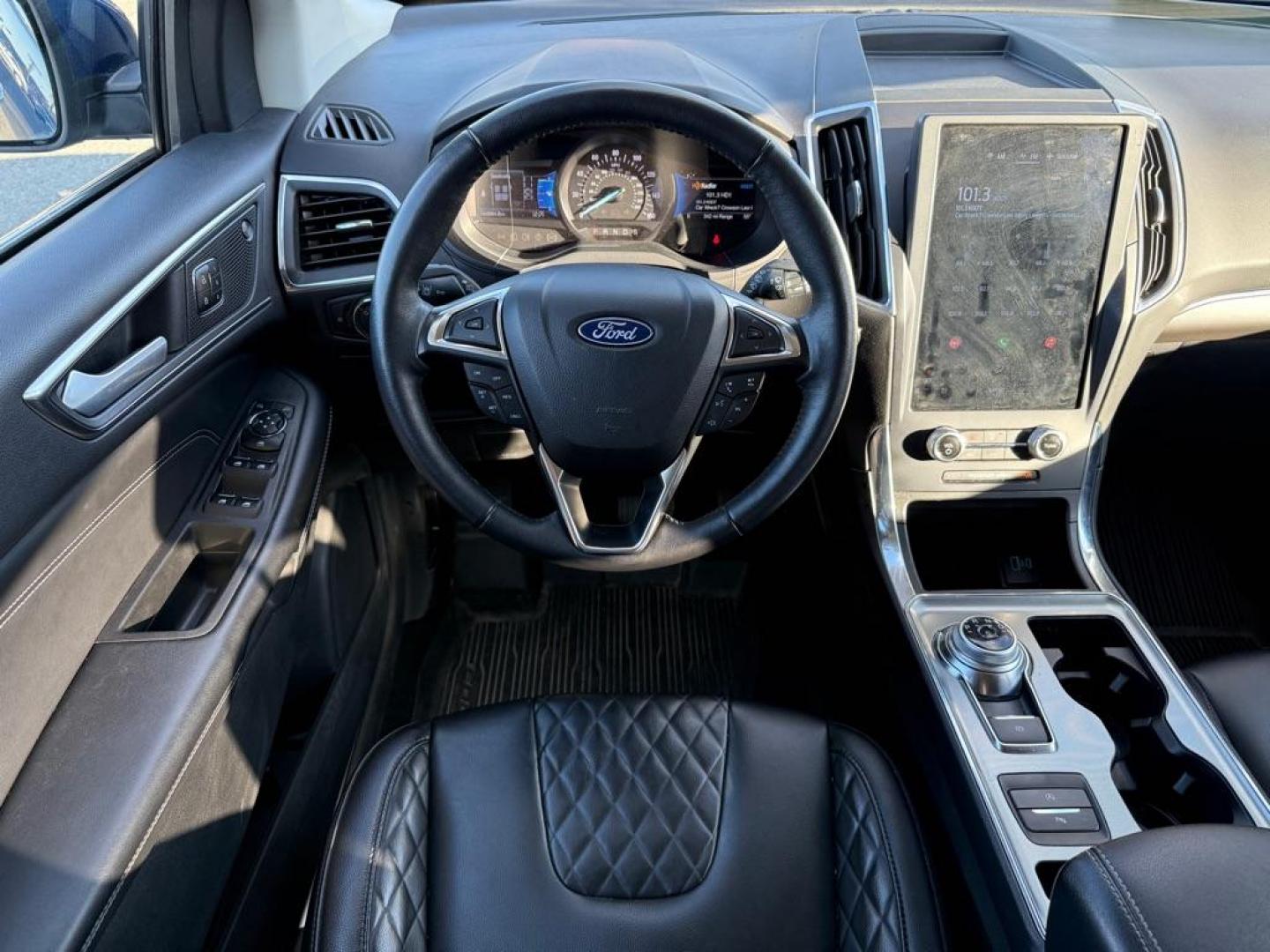 2023 BLUE FORD EDGE TITANIUM TITANIUM (2FMPK4K95PB) with an 2.0L engine, Automatic transmission, located at 929 East 8th Ave, Anchorage, AK, 99501, (907) 274-2277, 61.214783, -149.866074 - Photo#4