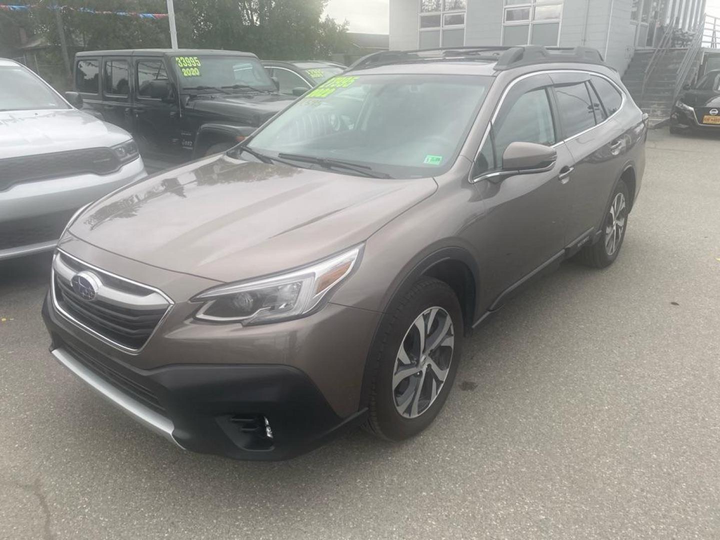 2022 BROWN SUBARU OUTBACK LIMITED (4S4BTANC5N3) with an 2.5L engine, Automatic transmission, located at 929 East 8th Ave, Anchorage, AK, 99501, (907) 274-2277, 61.214783, -149.866074 - Photo#0