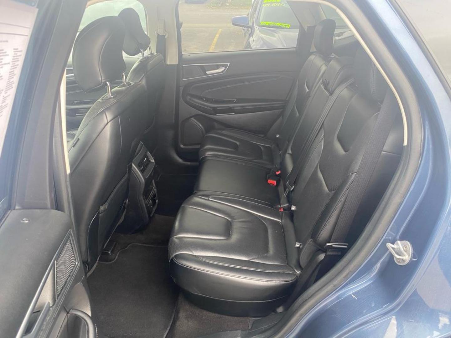 2019 BLUE FORD EDGE TITANIUM (2FMPK4K97KB) with an 2.0L engine, Automatic transmission, located at 929 East 8th Ave, Anchorage, AK, 99501, (907) 274-2277, 61.214783, -149.866074 - Photo#3