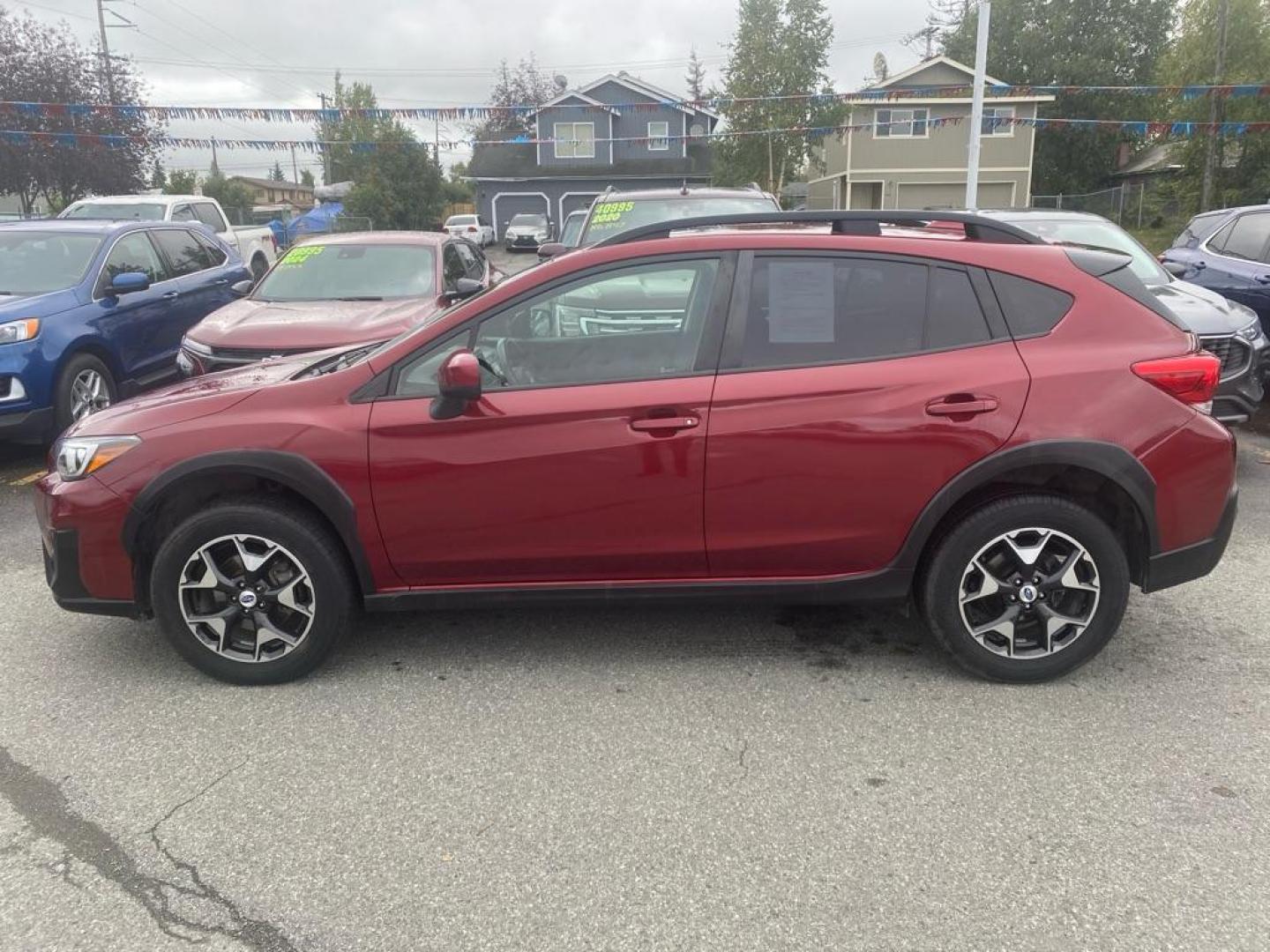 2018 RED SUBARU CROSSTREK PREMIUM (JF2GTACC3JH) with an 2.0L engine, Automatic transmission, located at 929 East 8th Ave, Anchorage, AK, 99501, (907) 274-2277, 61.214783, -149.866074 - Photo#1