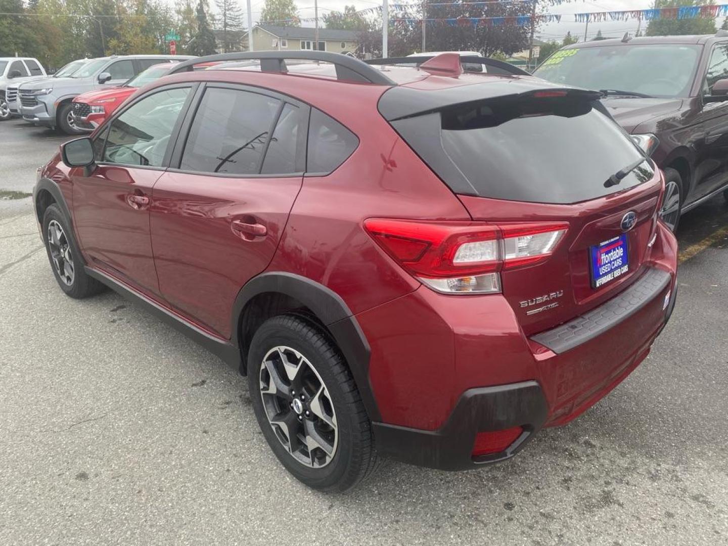 2018 RED SUBARU CROSSTREK PREMIUM (JF2GTACC3JH) with an 2.0L engine, Automatic transmission, located at 929 East 8th Ave, Anchorage, AK, 99501, (907) 274-2277, 61.214783, -149.866074 - Photo#2