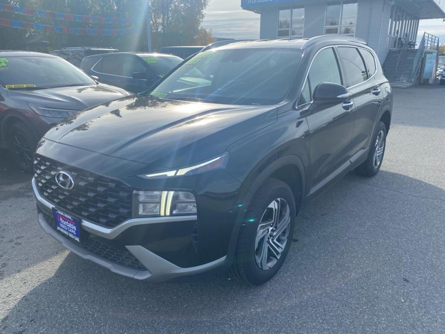 2023 BLACK HYUNDAI SANTA FE SEL SEL (5NMS2DAJ5PH) with an 2.5L engine, Automatic transmission, located at 929 East 8th Ave, Anchorage, AK, 99501, (907) 274-2277, 61.214783, -149.866074 - Photo#0