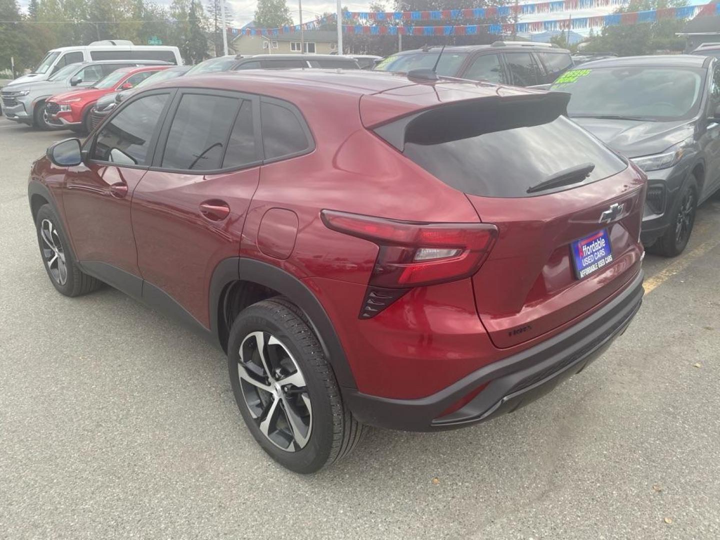 2024 RED CHEVROLET TRAX 1RS (KL77LGE21RC) with an 1.2L engine, Automatic transmission, located at 929 East 8th Ave, Anchorage, AK, 99501, (907) 274-2277, 61.214783, -149.866074 - Photo#2
