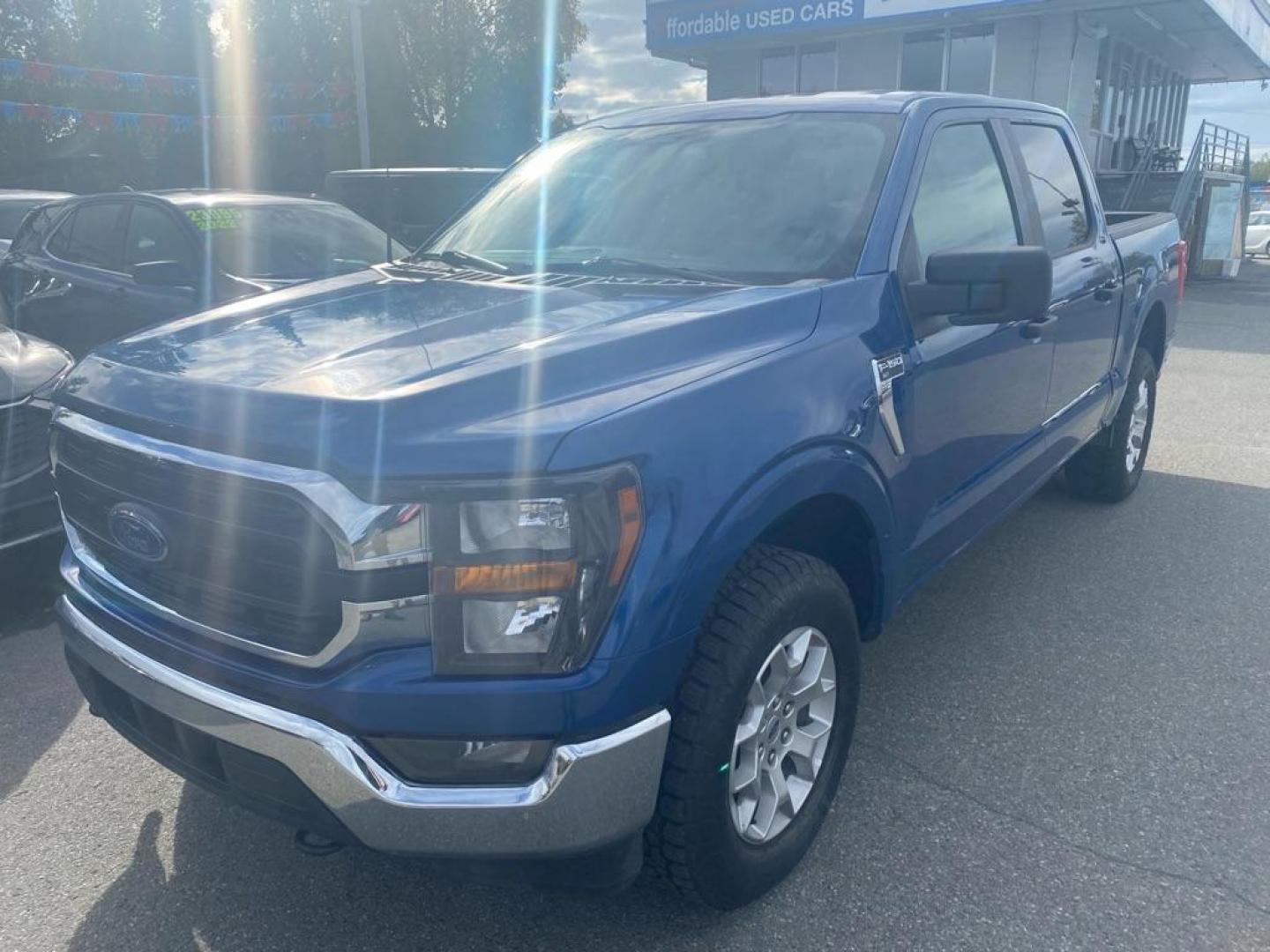 2023 BLUE FORD F150 SUPERCREW (1FTFW1E80PK) with an 3.5L engine, Automatic transmission, located at 929 East 8th Ave, Anchorage, AK, 99501, (907) 274-2277, 61.214783, -149.866074 - Photo#0