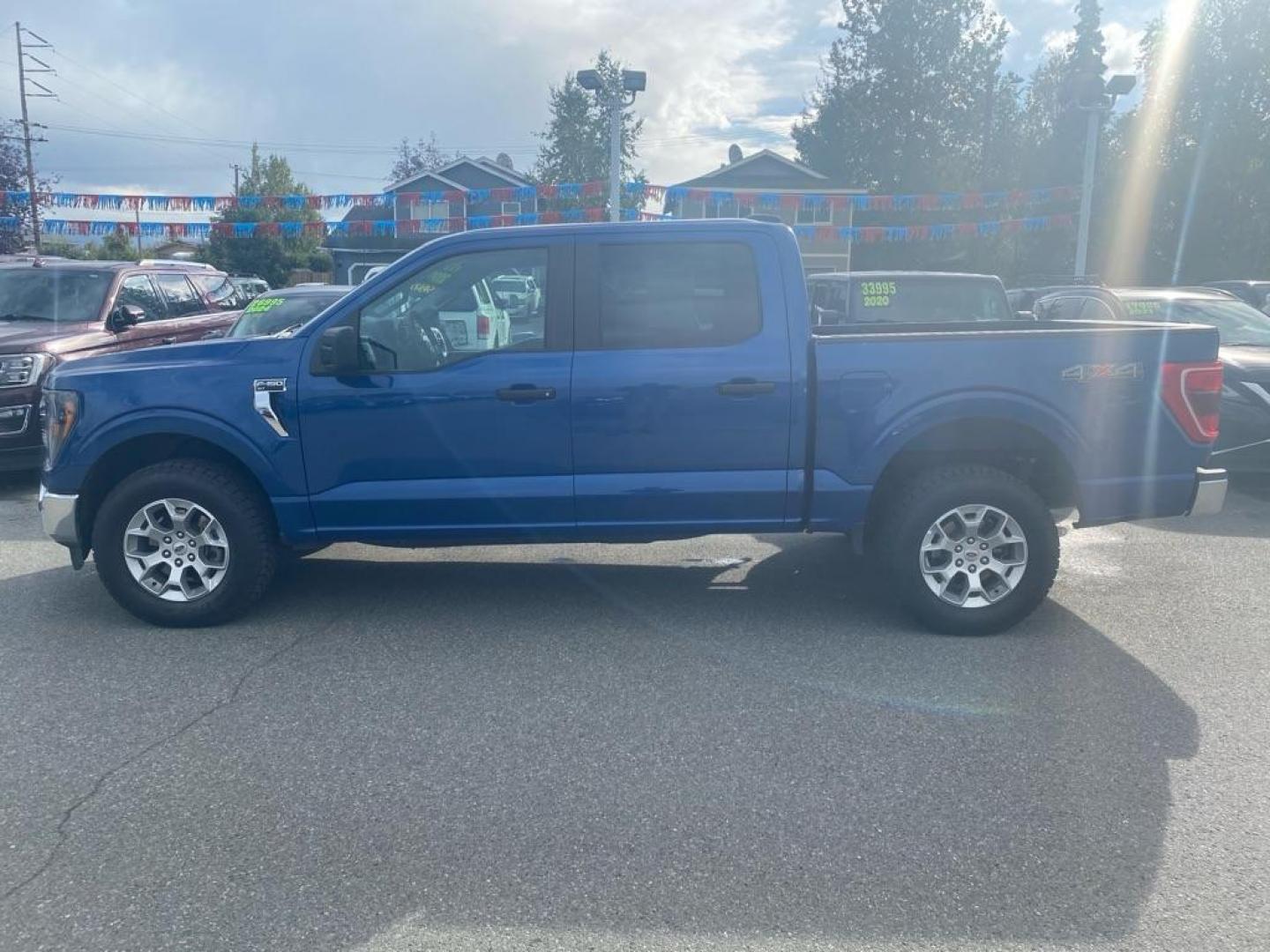 2023 BLUE FORD F150 SUPERCREW (1FTFW1E80PK) with an 3.5L engine, Automatic transmission, located at 929 East 8th Ave, Anchorage, AK, 99501, (907) 274-2277, 61.214783, -149.866074 - Photo#1