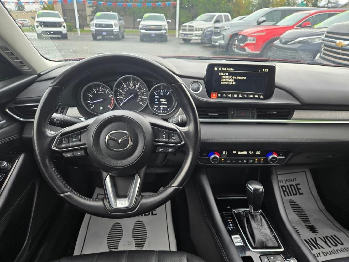 2021 RED MAZDA 6 TOURING (JM1GL1VM4M1) with an 2.5L engine, Automatic transmission, located at 929 East 8th Ave, Anchorage, AK, 99501, (907) 274-2277, 61.214783, -149.866074 - Photo#4