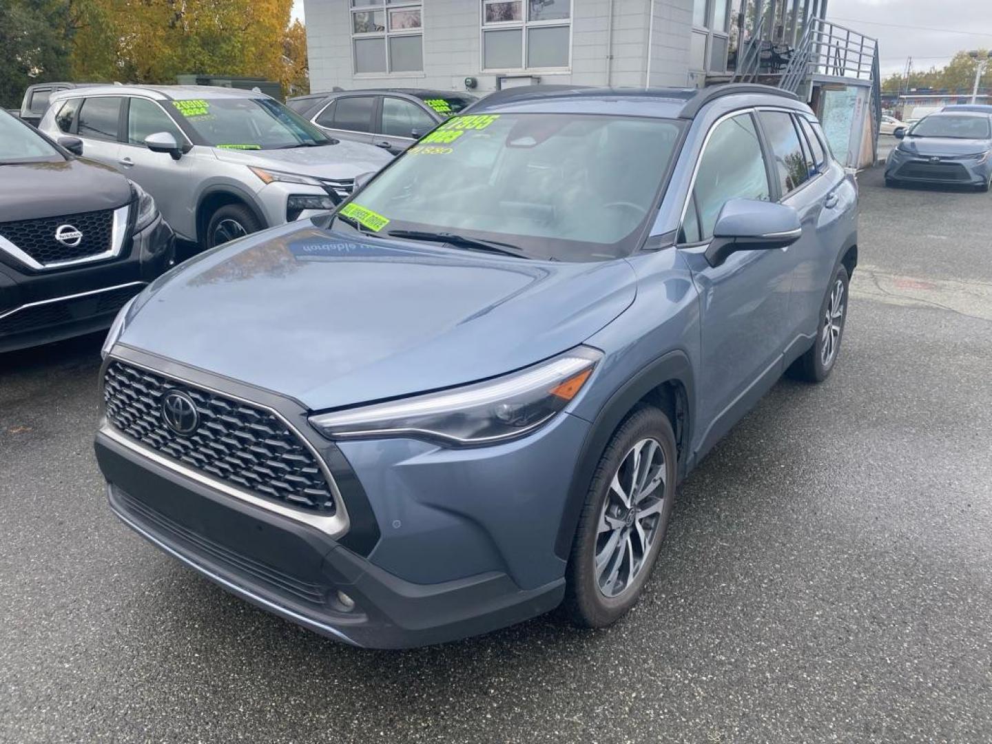 2023 BLUE TOYOTA COROLLA CROSS XLE (7MUEAABG8PV) with an 2.0L engine, Continuously Variable transmission, located at 929 East 8th Ave, Anchorage, AK, 99501, (907) 274-2277, 61.214783, -149.866074 - Photo#0