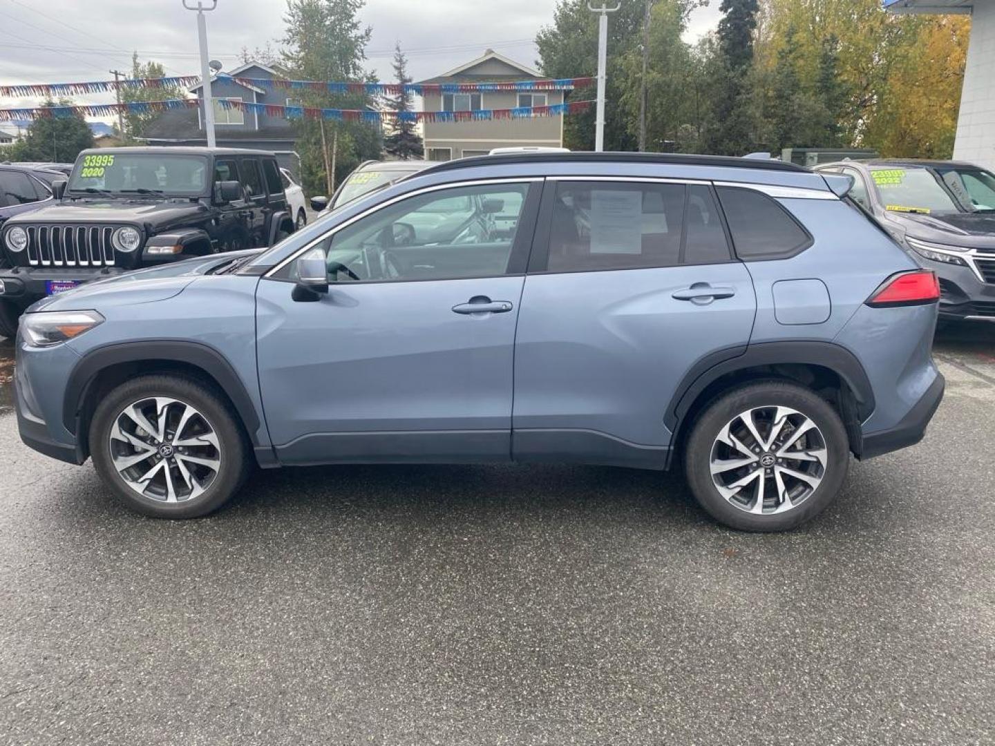 2023 BLUE TOYOTA COROLLA CROSS XLE (7MUEAABG8PV) with an 2.0L engine, Continuously Variable transmission, located at 929 East 8th Ave, Anchorage, AK, 99501, (907) 274-2277, 61.214783, -149.866074 - Photo#1