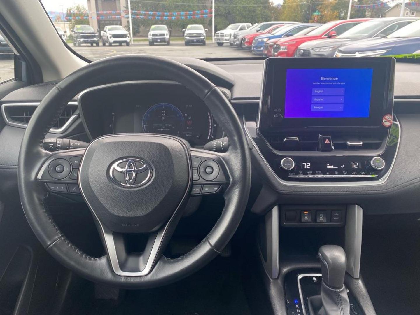 2023 BLUE TOYOTA COROLLA CROSS XLE (7MUEAABG8PV) with an 2.0L engine, Continuously Variable transmission, located at 929 East 8th Ave, Anchorage, AK, 99501, (907) 274-2277, 61.214783, -149.866074 - Photo#4