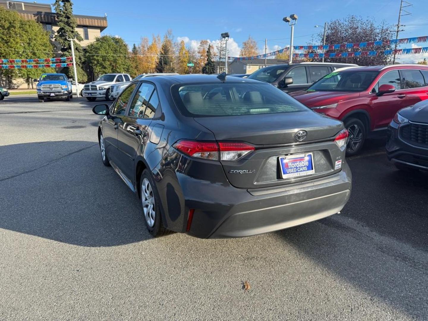 2024 GRAY TOYOTA COROLLA LE (5YFB4MDEXRP) with an 2.0L engine, Continuously Variable transmission, located at 929 East 8th Ave, Anchorage, AK, 99501, (907) 274-2277, 61.214783, -149.866074 - Photo#2