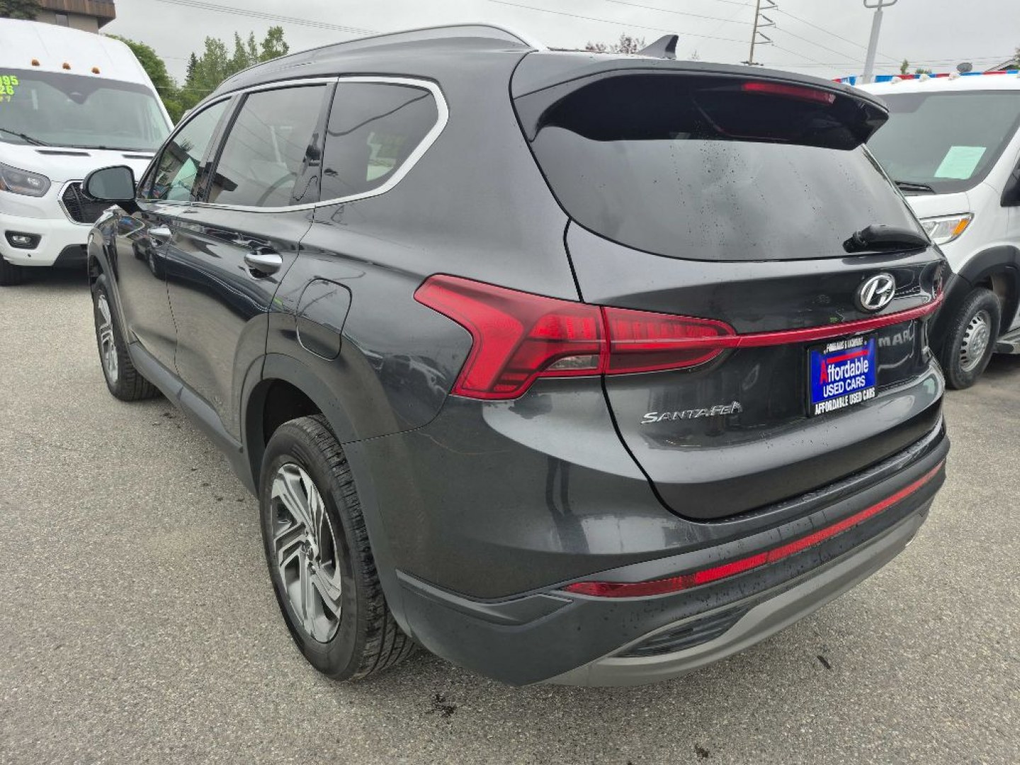 2023 GREY HYUNDAI SANTA FE SEL (5NMS2DAJ5PH) with an 2.5L engine, Automatic transmission, located at 929 East 8th Ave, Anchorage, AK, 99501, (907) 274-2277, 61.214783, -149.866074- Photo#2