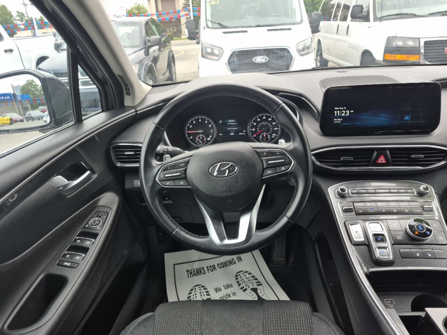 2023 GREY HYUNDAI SANTA FE SEL (5NMS2DAJ5PH) with an 2.5L engine, Automatic transmission, located at 929 East 8th Ave, Anchorage, AK, 99501, (907) 274-2277, 61.214783, -149.866074- Photo#4
