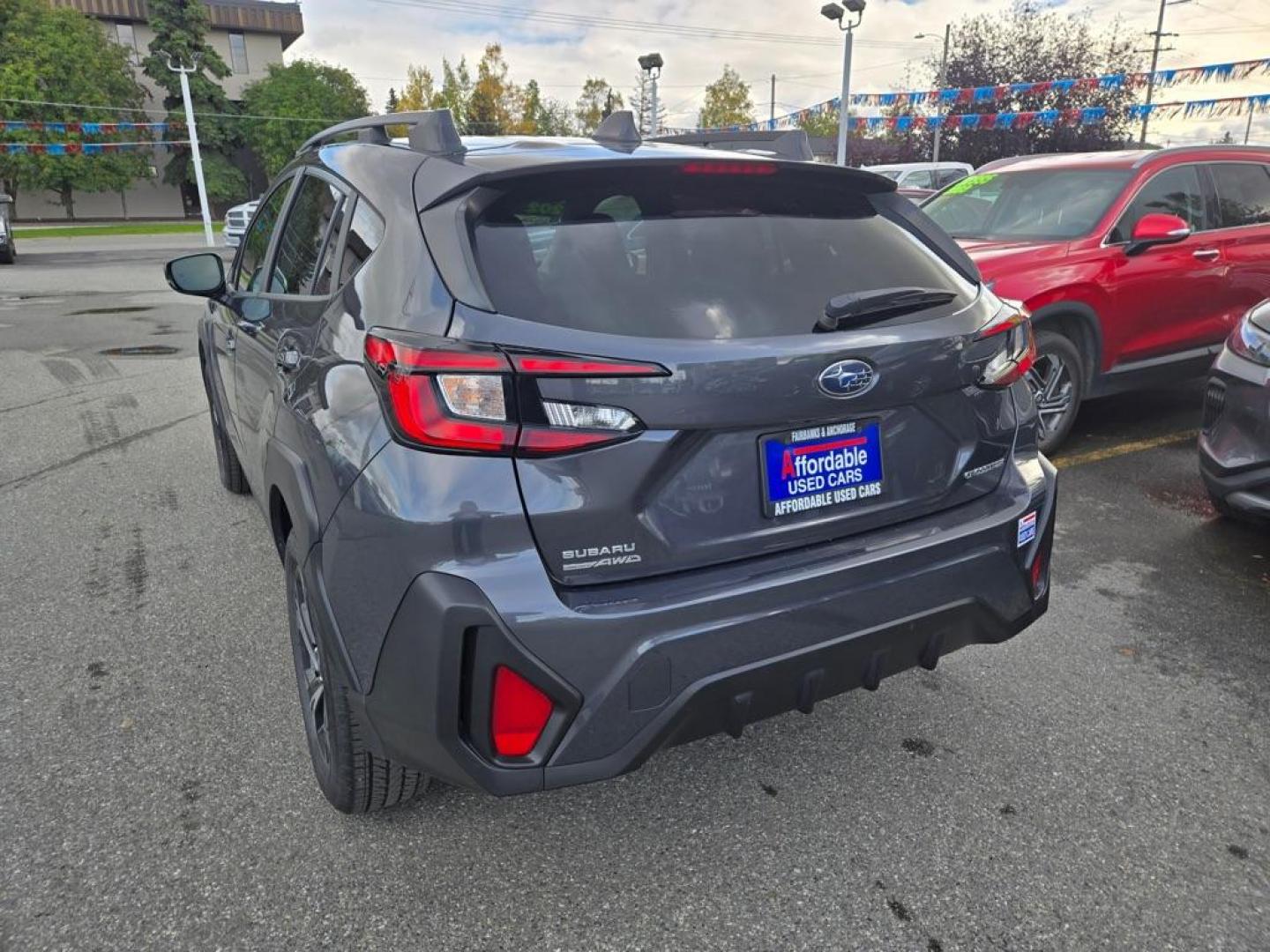2025 GRAY SUBARU CROSSTREK PREMIUM (JF2GUHDC9S8) with an 2.5L engine, Continuously Variable transmission, located at 929 East 8th Ave, Anchorage, AK, 99501, (907) 274-2277, 61.214783, -149.866074 - Photo#2