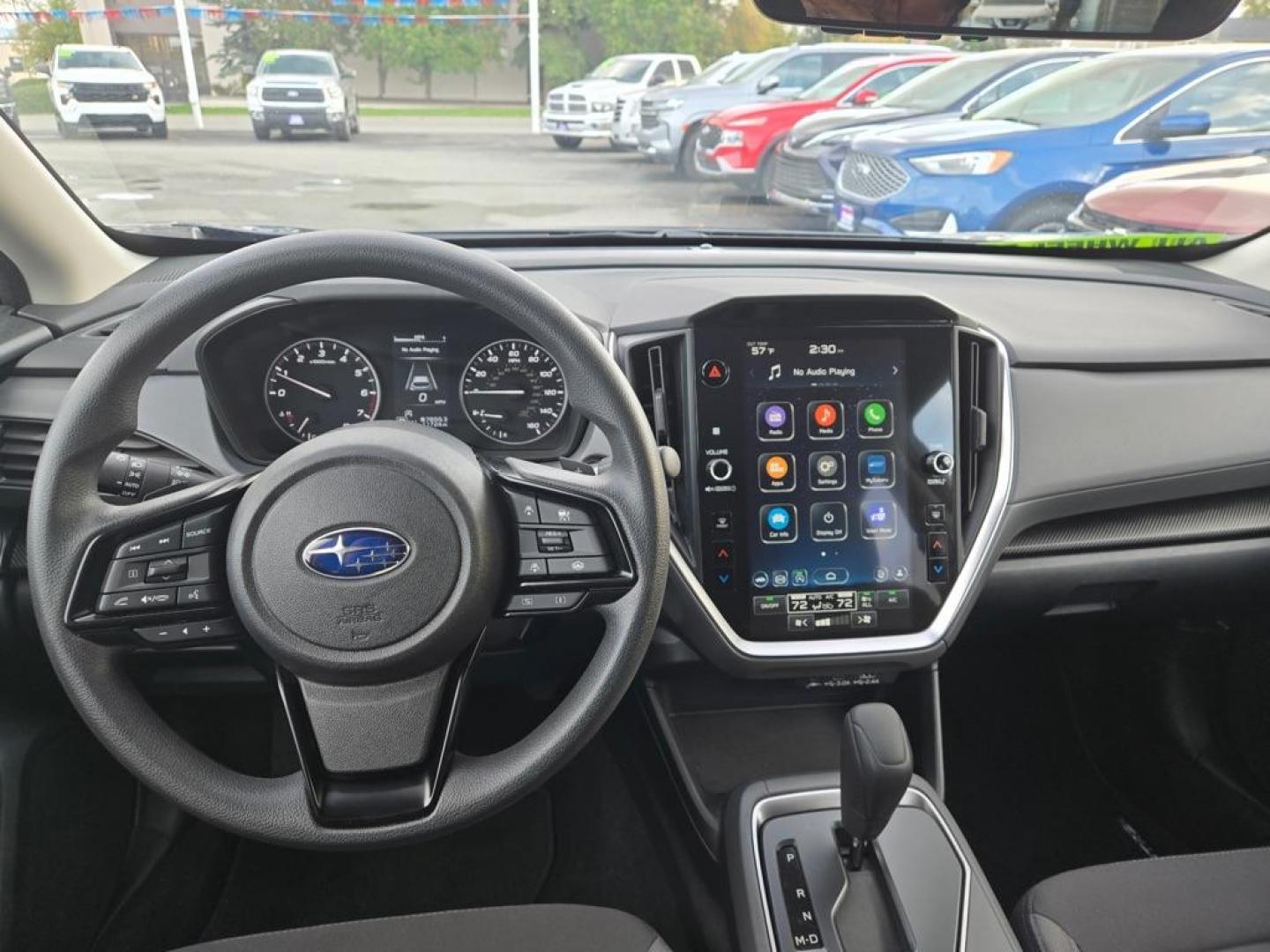 2025 GRAY SUBARU CROSSTREK PREMIUM (JF2GUHDC9S8) with an 2.5L engine, Continuously Variable transmission, located at 929 East 8th Ave, Anchorage, AK, 99501, (907) 274-2277, 61.214783, -149.866074 - Photo#4