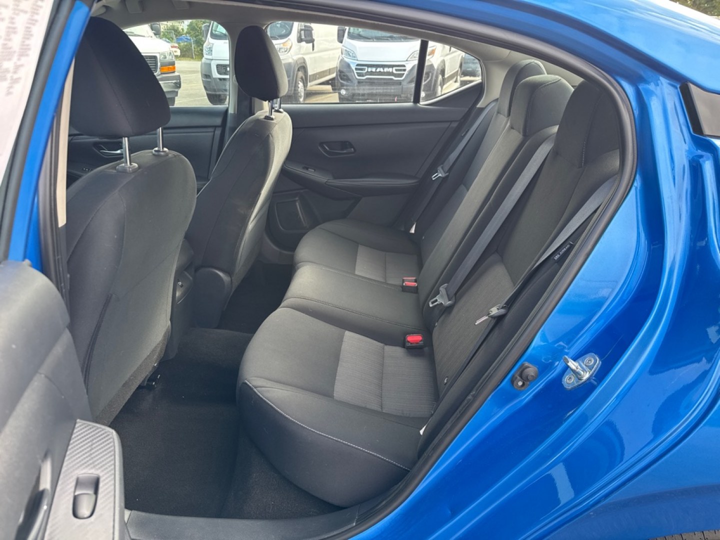 2024 BLUE NISSAN SENTRA SV (3N1AB8CV4RY) with an 2.0L engine, Continuously Variable transmission, located at 929 East 8th Ave, Anchorage, AK, 99501, (907) 274-2277, 61.214783, -149.866074- Photo#2