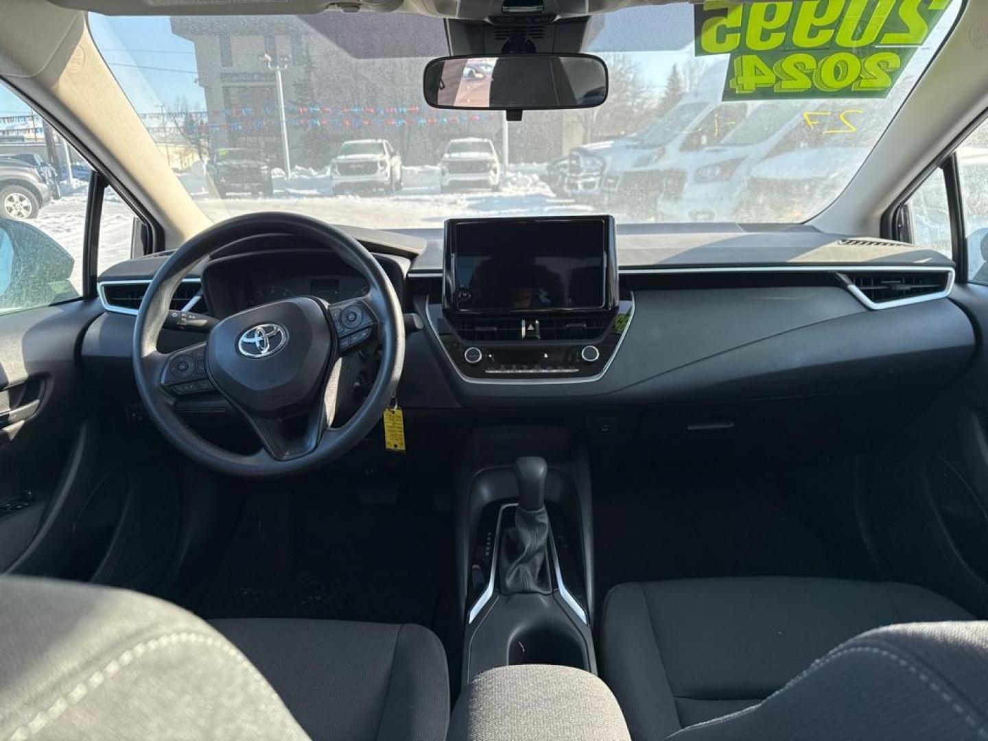 2024 BLUE TOYOTA COROLLA LE LE (5YFB4MDE2RP) with an 2.0L engine, Continuously Variable transmission, located at 929 East 8th Ave, Anchorage, AK, 99501, (907) 274-2277, 61.214783, -149.866074 - Photo#4