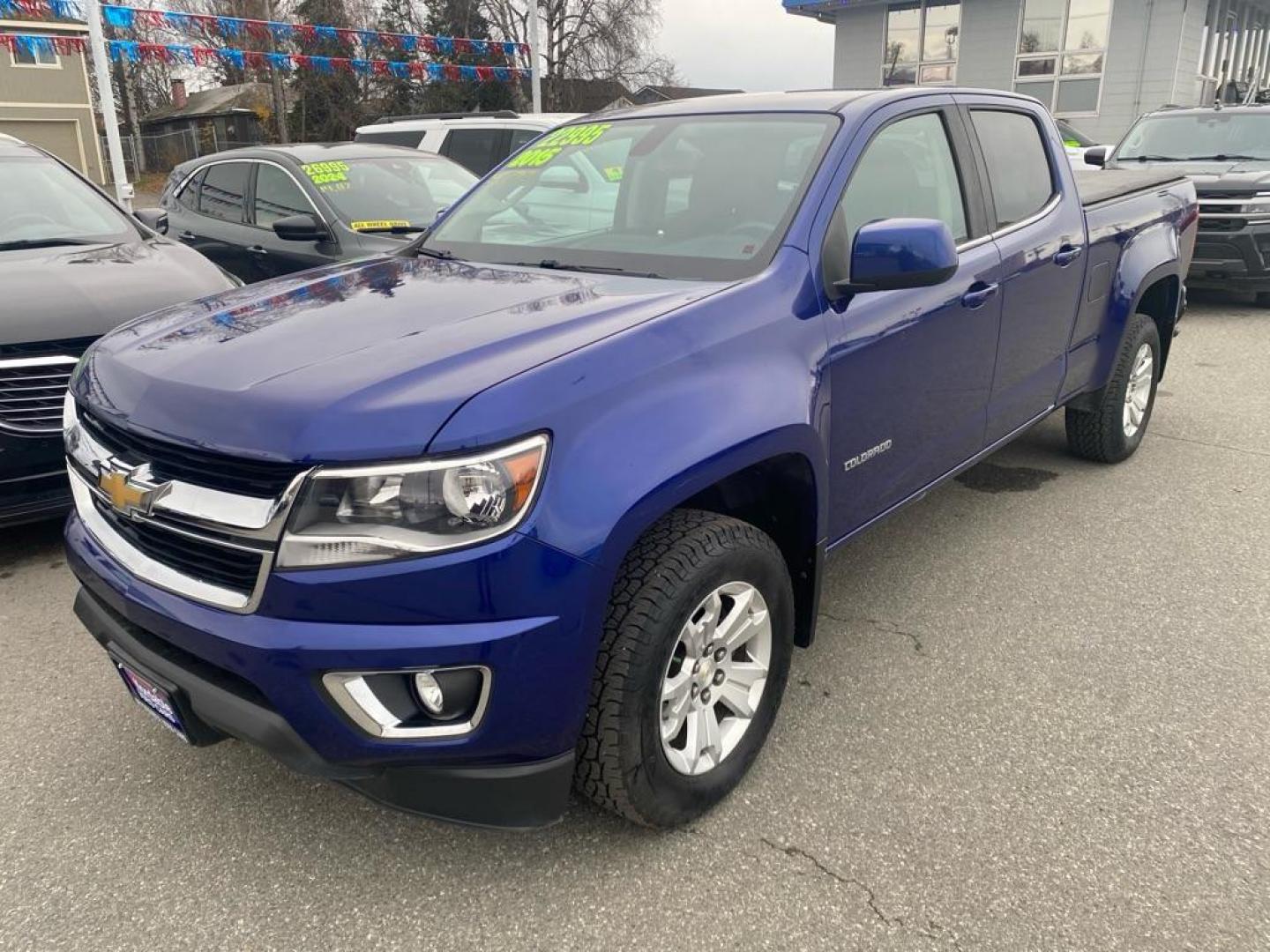 2015 BLUE CHEVROLET COLORADO LT (1GCGTBE30F1) with an 3.6L engine, Automatic transmission, located at 929 East 8th Ave, Anchorage, AK, 99501, (907) 274-2277, 61.214783, -149.866074 - Photo#0