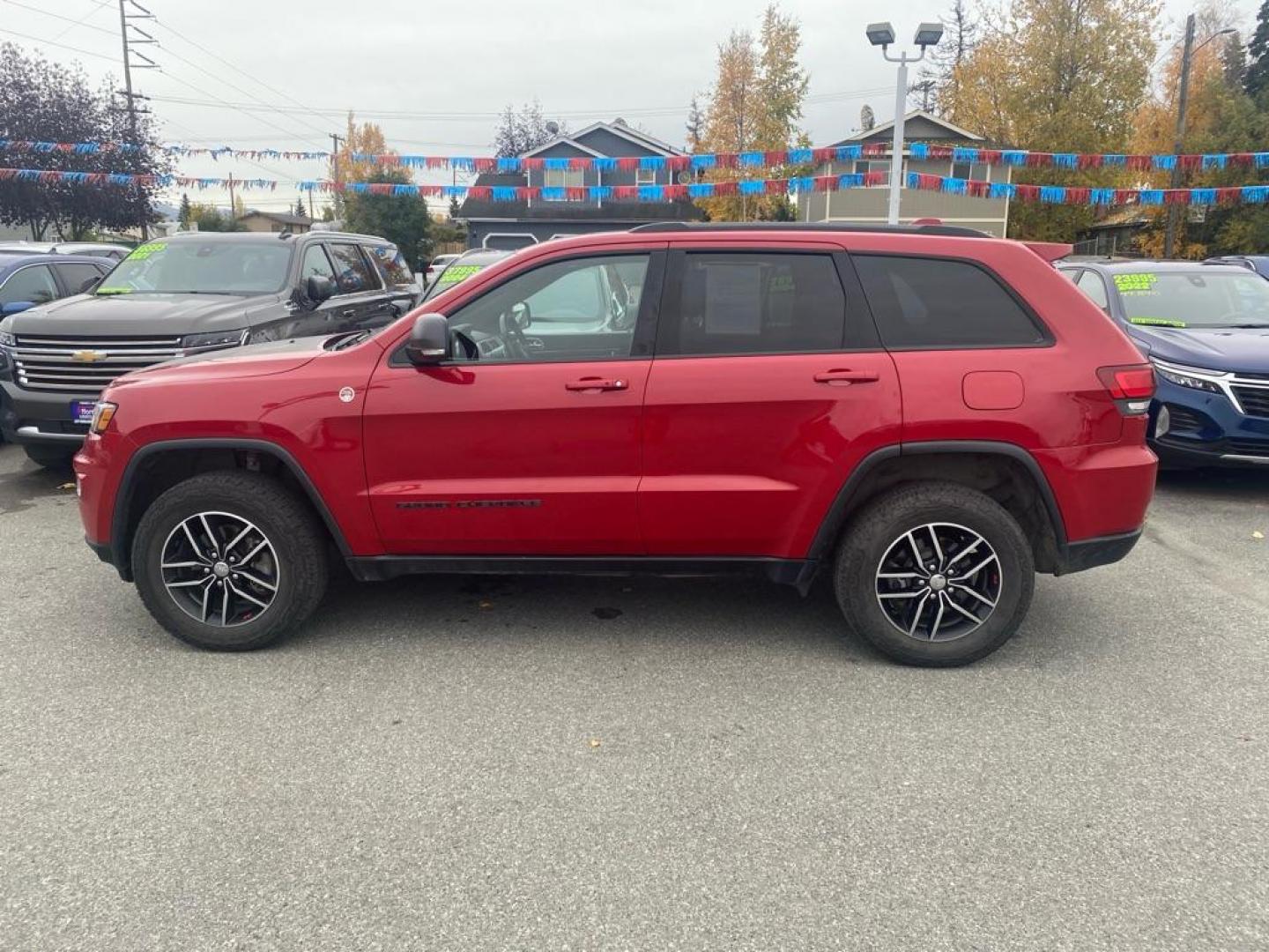 2018 RED JEEP GRAND CHEROKEE TRAILHAWK (1C4RJFLG0JC) with an 3.6L engine, Automatic transmission, located at 929 East 8th Ave, Anchorage, AK, 99501, (907) 274-2277, 61.214783, -149.866074 - Photo#1