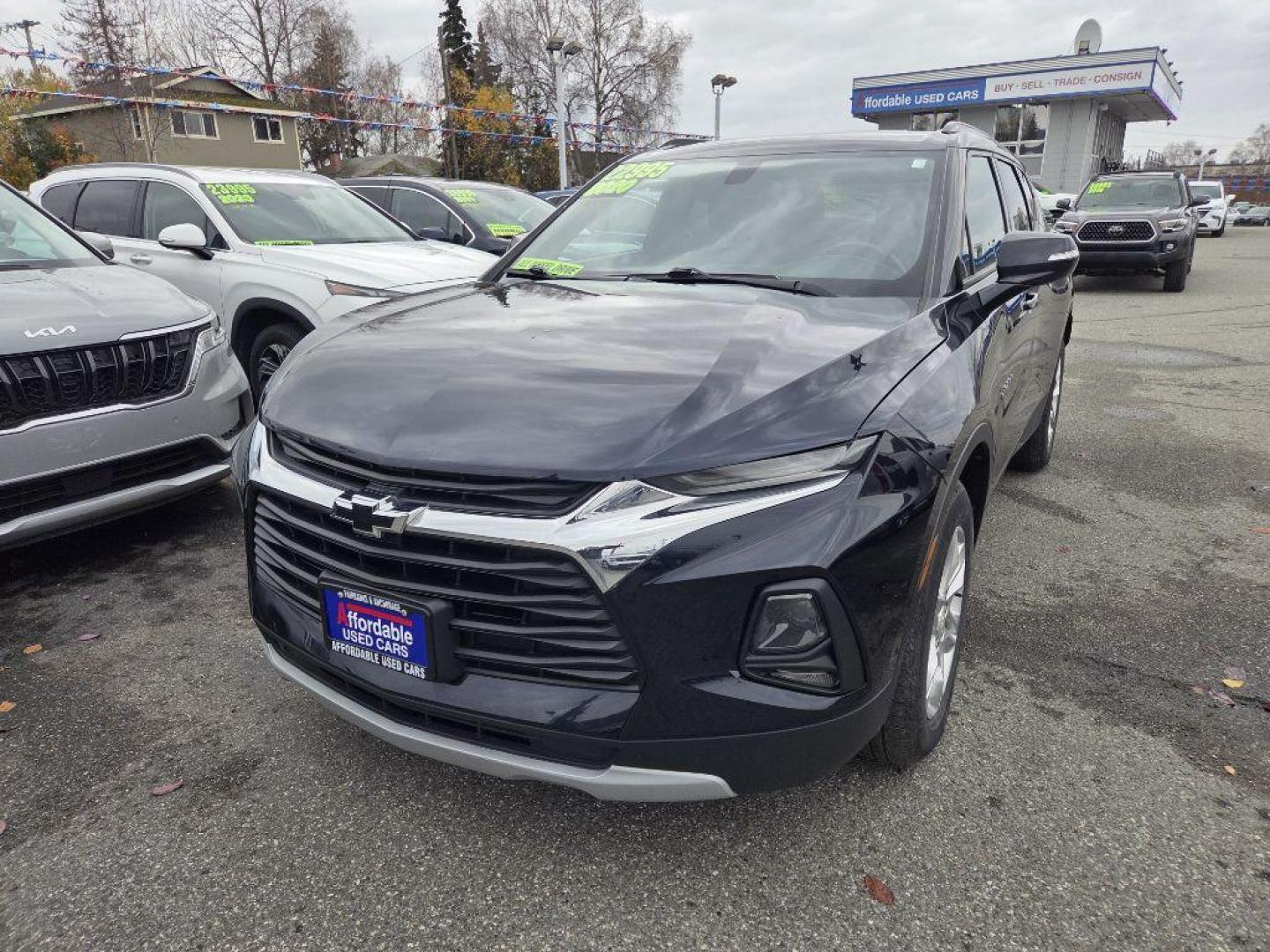 2020 BLUE CHEVROLET BLAZER 3LT (3GNKBJR47LS) with an 2.0L engine, Automatic transmission, located at 929 East 8th Ave, Anchorage, AK, 99501, (907) 274-2277, 61.214783, -149.866074 - Photo#0