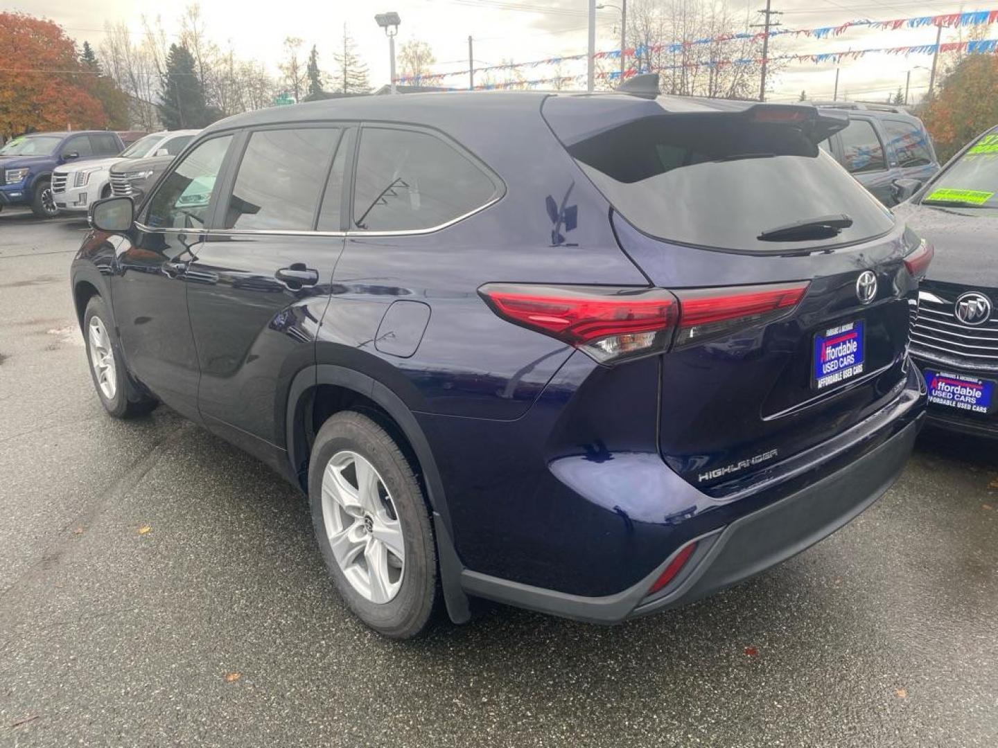 2023 BLUE TOYOTA HIGHLANDER L L (5TDKDRBH9PS) with an 2.4L engine, Automatic transmission, located at 929 East 8th Ave, Anchorage, AK, 99501, (907) 274-2277, 61.214783, -149.866074 - Photo#2