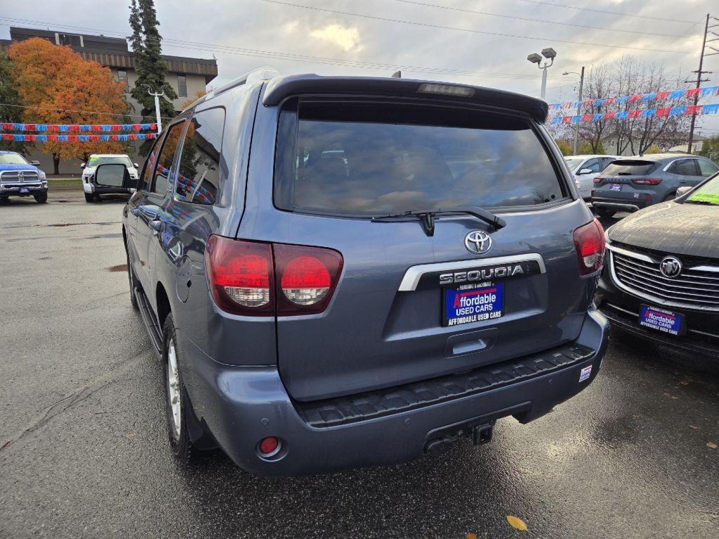 2022 BLUE TOYOTA SEQUOIA SR5 SR5 (5TDAY5B14NS) with an 5.7L engine, Automatic transmission, located at 929 East 8th Ave, Anchorage, AK, 99501, (907) 274-2277, 61.214783, -149.866074 - Photo#2