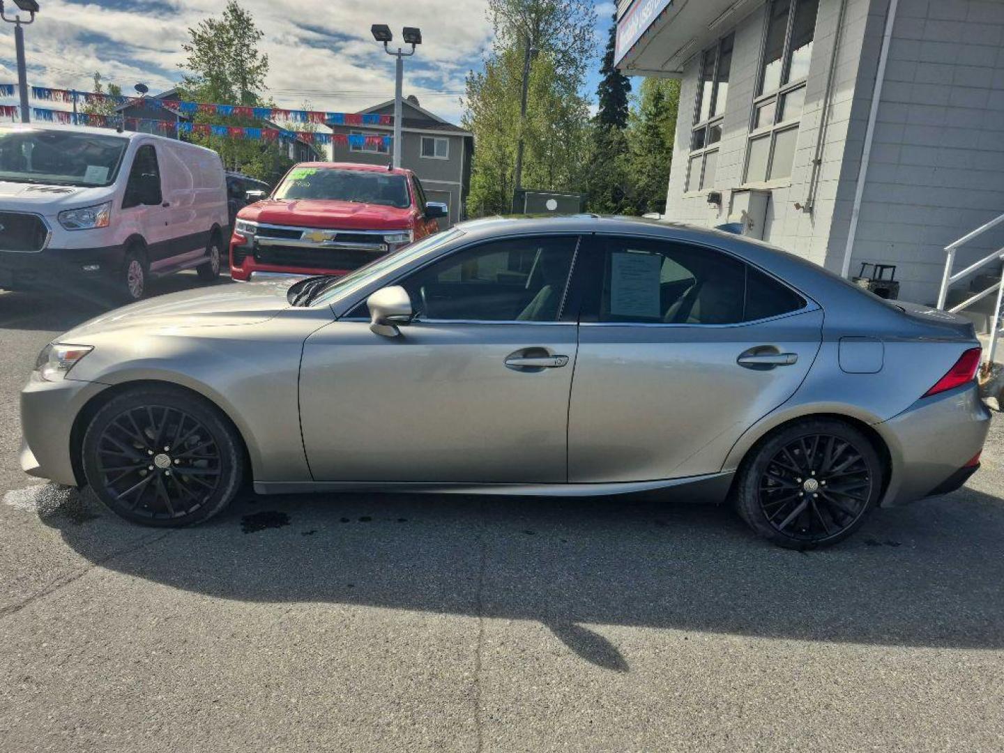 2014 TAN LEXUS IS 250 (JTHCF1D28E5) with an 2.5L engine, Automatic transmission, located at 929 East 8th Ave, Anchorage, AK, 99501, (907) 274-2277, 61.214783, -149.866074 - Photo#1