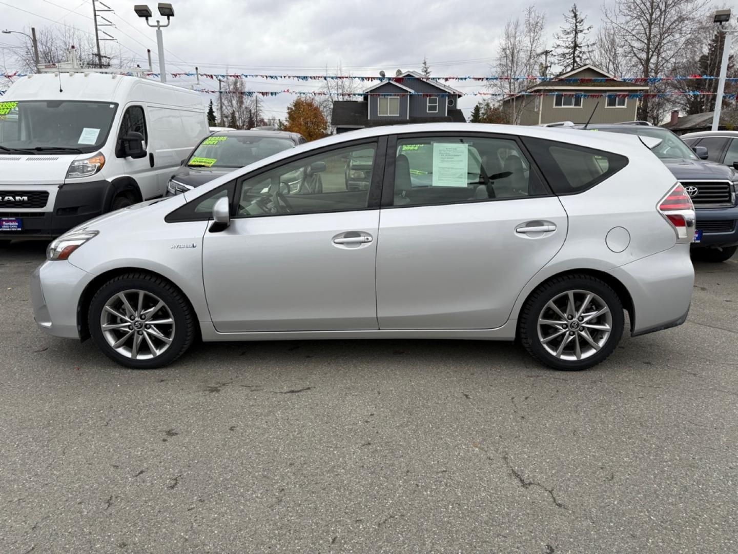 2017 TAN TOYOTA PRIUSV TECH PKG (JTDZN3EU0HJ) with an 1.8L engine, Continuously Variable transmission, located at 929 East 8th Ave, Anchorage, AK, 99501, (907) 274-2277, 61.214783, -149.866074- Photo#1