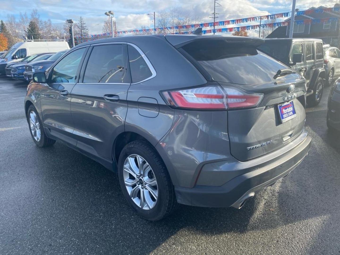 2023 GRAY FORD EDGE TITANIUM TITANIUM (2FMPK4K97PB) with an 2.0L engine, Automatic transmission, located at 929 East 8th Ave, Anchorage, AK, 99501, (907) 274-2277, 61.214783, -149.866074 - Photo#2