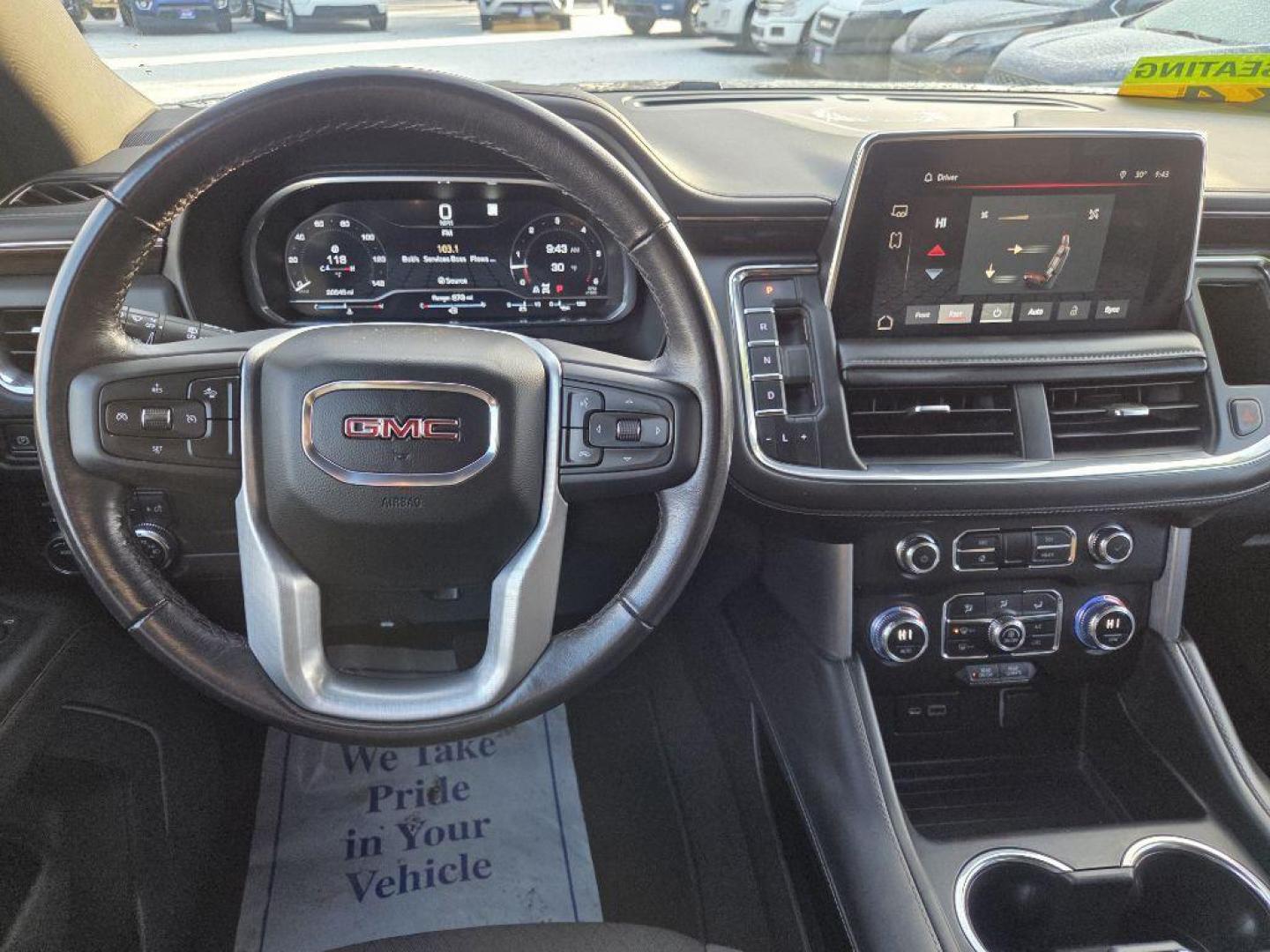 2023 BLACK GMC YUKON XL 1500 SLE (1GKS2FKD5PR) with an 5.3L engine, Automatic transmission, located at 929 East 8th Ave, Anchorage, AK, 99501, (907) 274-2277, 61.214783, -149.866074 - Photo#4