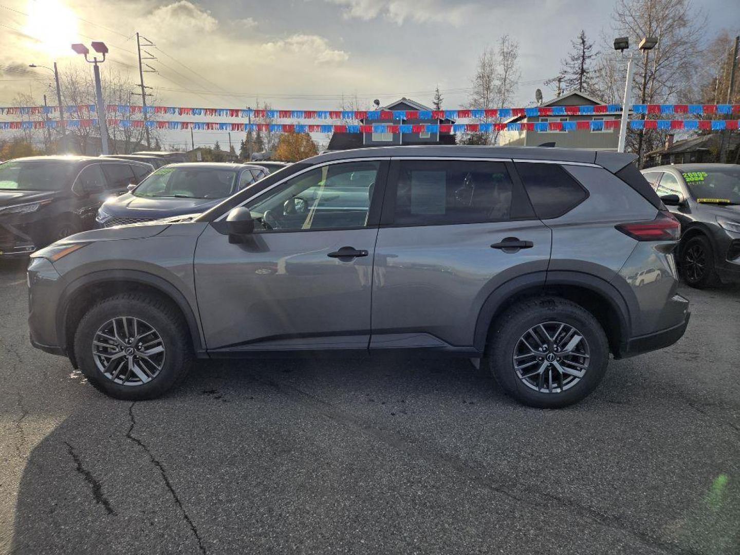 2024 GRAY NISSAN ROGUE S (5N1BT3AB8RC) with an 1.5L engine, Continuously Variable transmission, located at 929 East 8th Ave, Anchorage, AK, 99501, (907) 274-2277, 61.214783, -149.866074 - Photo#1