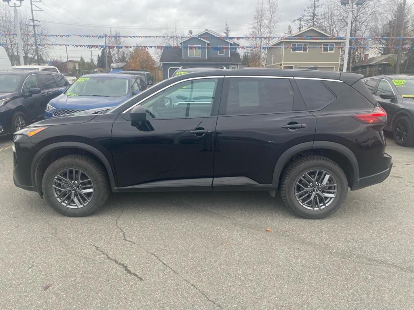 2024 BLACK NISSAN ROGUE S (5N1BT3AB8RC) with an 1.5L engine, Continuously Variable transmission, located at 929 East 8th Ave, Anchorage, AK, 99501, (907) 274-2277, 61.214783, -149.866074 - Photo#1