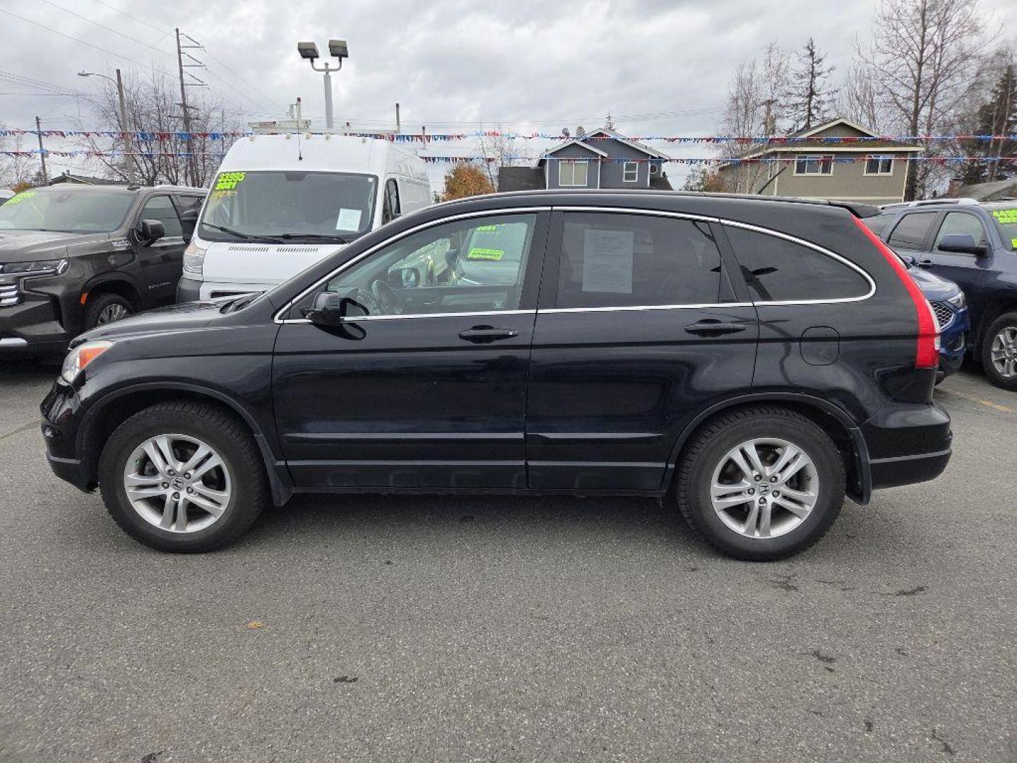 2010 BLACK HONDA CR-V EXL (5J6RE4H74AL) with an 2.4L engine, Automatic transmission, located at 929 East 8th Ave, Anchorage, AK, 99501, (907) 274-2277, 61.214783, -149.866074 - Photo#1
