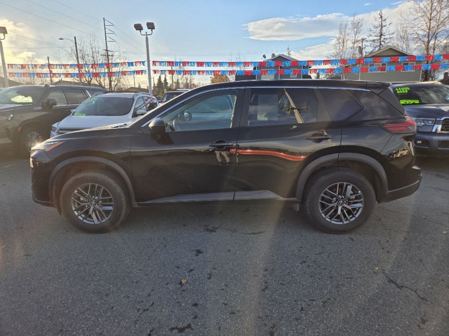 2024 BLACK NISSAN ROGUE S (5N1BT3AB5RC) with an 1.5L engine, Continuously Variable transmission, located at 929 East 8th Ave, Anchorage, AK, 99501, (907) 274-2277, 61.214783, -149.866074- Photo#1