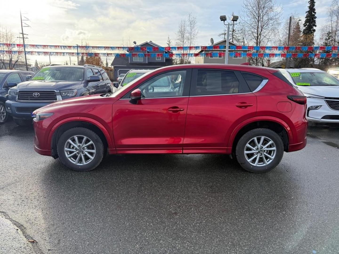 2024 RED MAZDA CX-5 SELECT SELECT (JM3KFBBL1R0) with an 2.5L engine, Automatic transmission, located at 929 East 8th Ave, Anchorage, AK, 99501, (907) 274-2277, 61.214783, -149.866074 - Photo#1