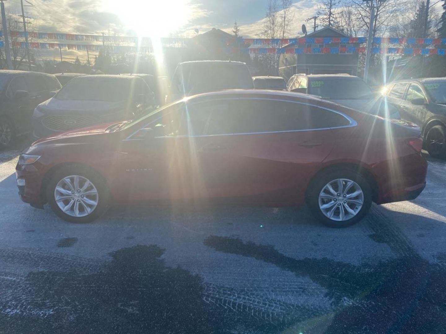2024 RED CHEVROLET MALIBU LT (1G1ZD5STXRF) with an 1.5L engine, Automatic transmission, located at 929 East 8th Ave, Anchorage, AK, 99501, (907) 274-2277, 61.214783, -149.866074 - Photo#1