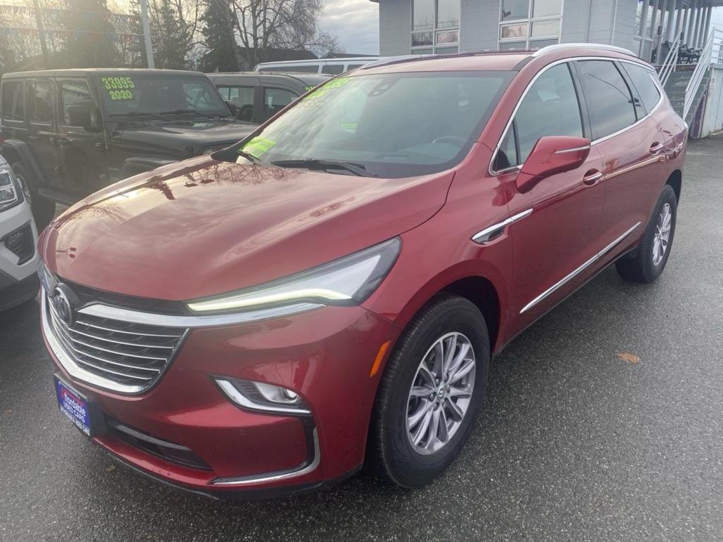 2024 RED BUICK ENCLAVE PREMIUM (5GAEVBKW9RJ) with an 3.6L engine, Automatic transmission, located at 929 East 8th Ave, Anchorage, AK, 99501, (907) 274-2277, 61.214783, -149.866074 - Photo#0
