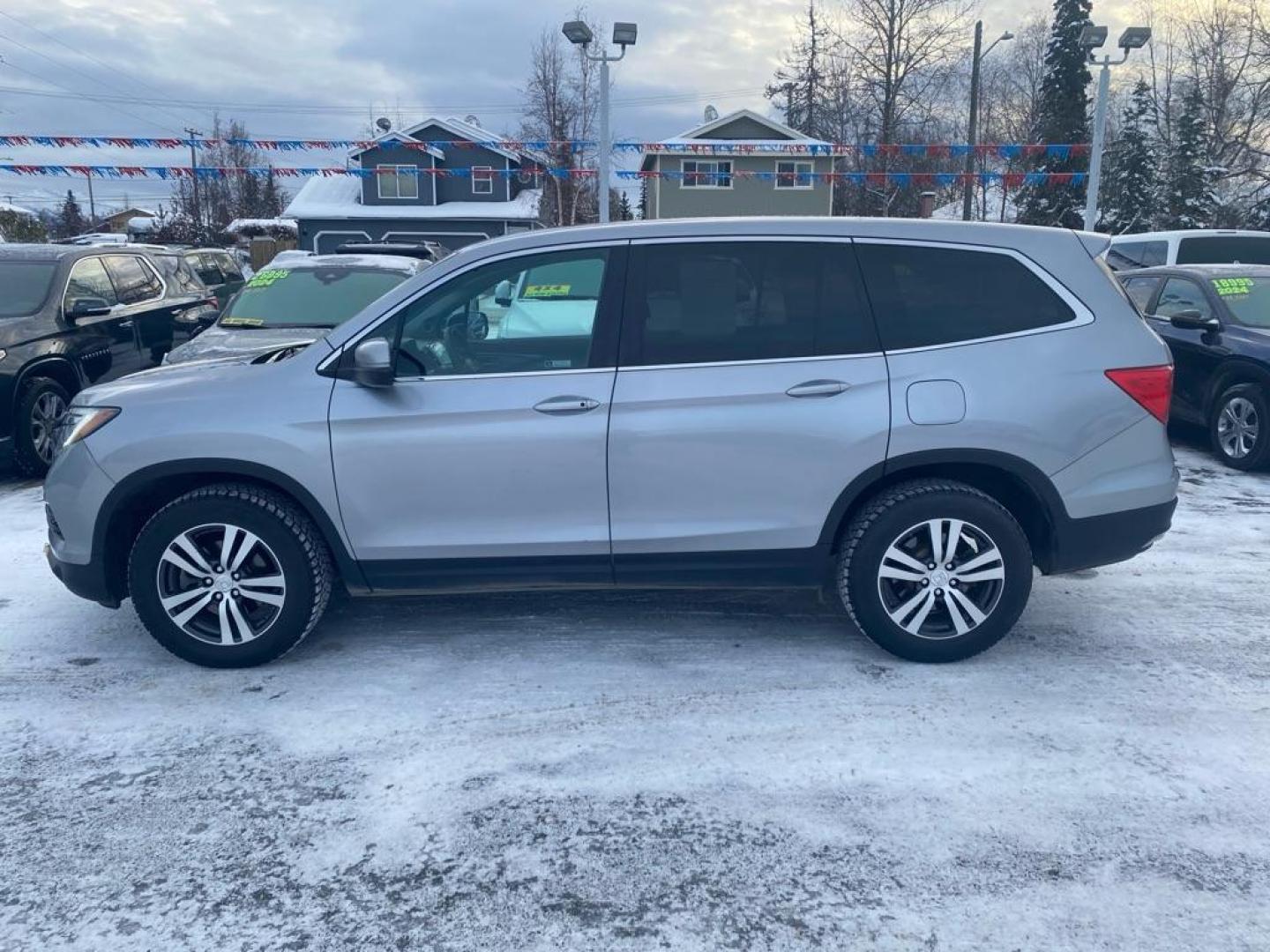 2018 SILVER HONDA PILOT EX (5FNYF6H37JB) with an 3.5L engine, Automatic transmission, located at 929 East 8th Ave, Anchorage, AK, 99501, (907) 274-2277, 61.214783, -149.866074 - Photo#1