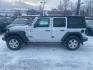 2022 SILVER JEEP WRANGLER UNLIMI SPORT (1C4HJXDG6NW) with an 3.6L engine, Automatic transmission, located at 929 East 8th Ave, Anchorage, AK, 99501, (907) 274-2277, 61.214783, -149.866074 - Photo#1