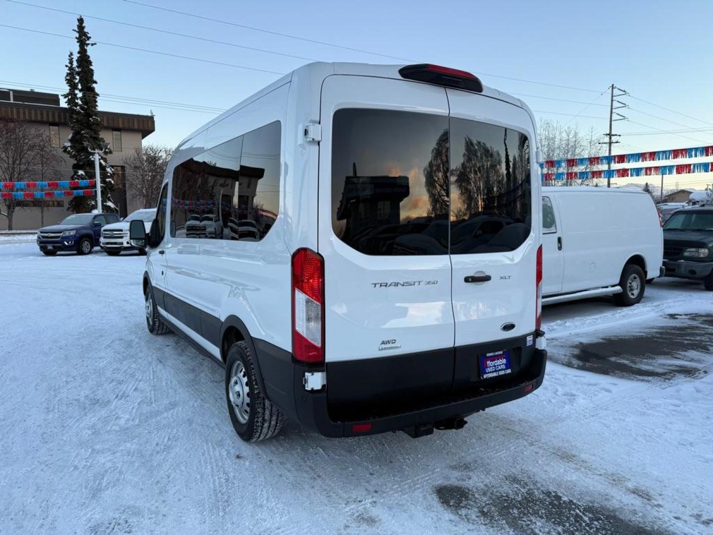 2024 WHITE FORD TRANSIT T-350 (1FBAX9CG6RK) with an 3.5L engine, Automatic transmission, located at 929 East 8th Ave, Anchorage, AK, 99501, (907) 274-2277, 61.214783, -149.866074 - Photo#2